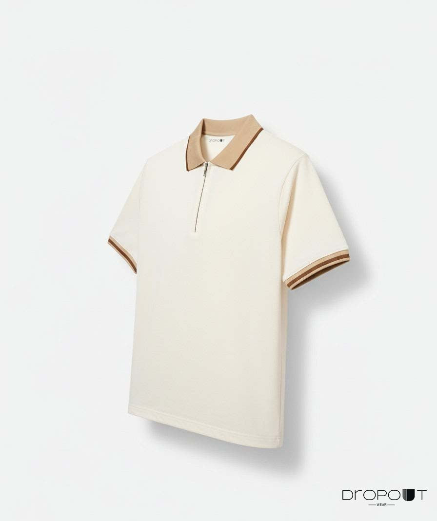 Men's trendy polo shirt in premium cotton – Dropoutwear