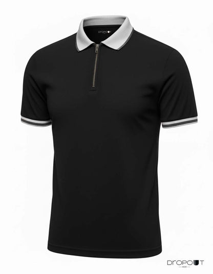 Dropoutwear signature polo – men’s street fashion staple